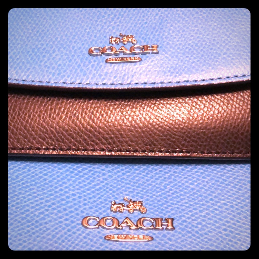 Coach purse and matching wallet